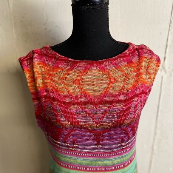 #229 RALPH LAUREN Linen Knit Midi Dress - Picture 6 of 6